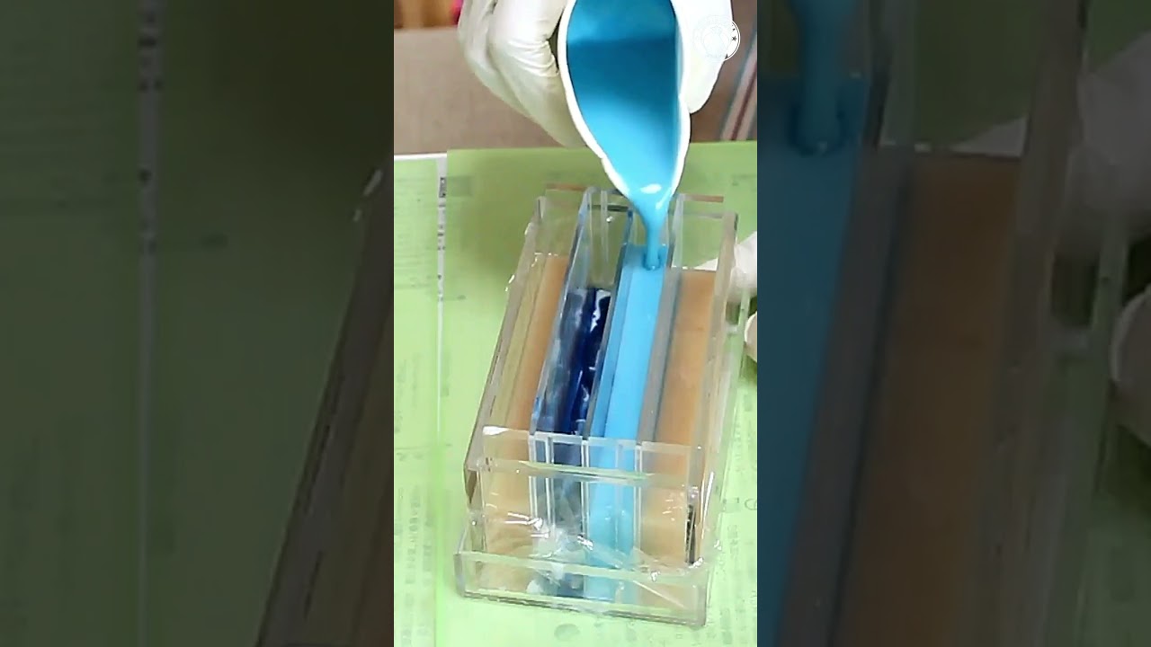 How to make Taiwan Swirl Soap !#shorts    #soapmaking