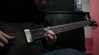 Video thumbnail for Ibanez AGB 205 semihollow body bass + analog Delay by Michele della Malva