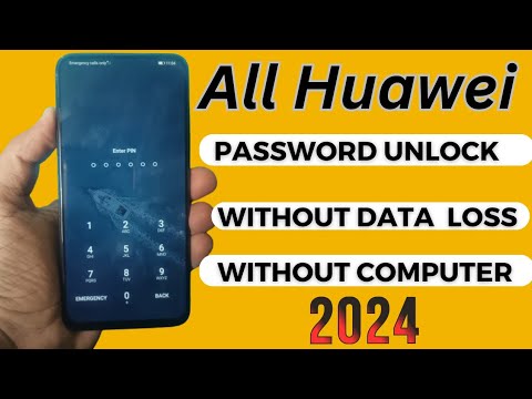 Huawei mobile pin password unlock without data loss/ without Pc 2024