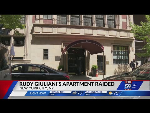 Search warrant executed at Rudy Giuliani's apartment