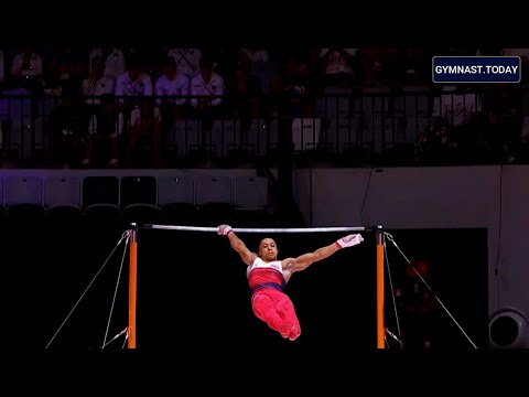 Top 3 in Men's High Bar Final - 2025 Jakarta Gymnastics World Championship