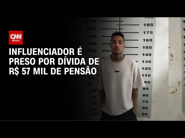 Gato Preto é preso em São Paulo por não pagar pensão alimentícia  | CNN NOVO DIA