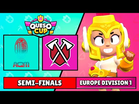 AC MILAN QLASH vs TRIBE GAMING | SEMIFINALES EU1 | QUESOCUP JURASSIC SPLASH EDITION | Brawl Stars
