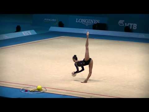 Rizatdinova Ganna (UKR)  ball  World Championships RG 2013 All- around