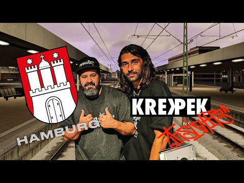 Krekpek INSIGHTS 12 - Spüre Diese Tour: Hamburg mit MC Rene & Figub Brazlevic | #krekpek #tourlife