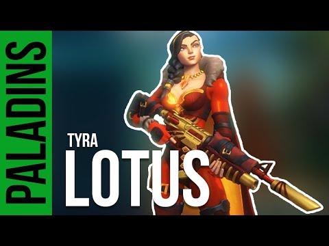 Paladins | NEW HOT TYRA LOTUS Skin In OB65