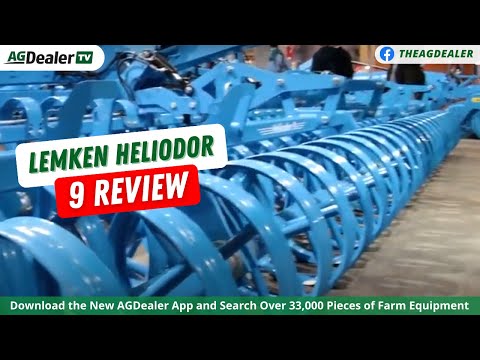 Lemken Heliodor 9 (Speed Disc Harrow) Review with Scott Garvey - AGDealerTV