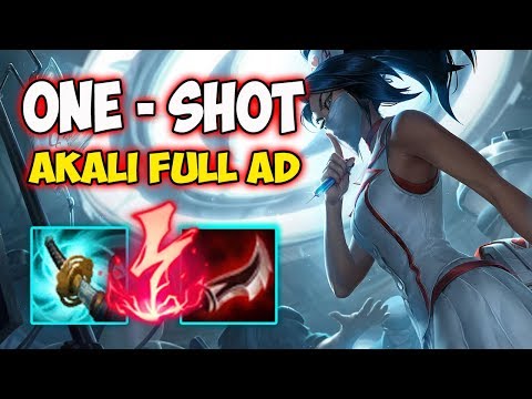 Akali Rework 2018 - Double Quadra Kill Akali Rework - Akali Rework Gameplay - League of Legends