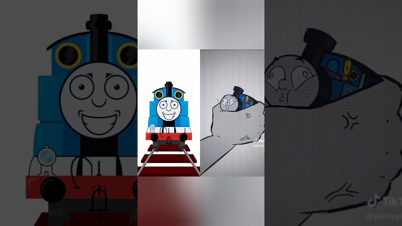 Thomas hate Reboot Thomas  #thomasanimation