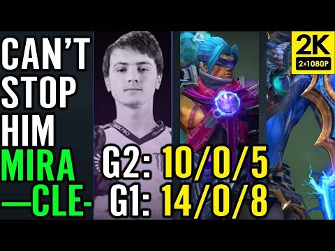 WHO IS THE BEST DOTA CARRY? It's MIRACLE!!! 2 Games ZERO Death Real Carry Dota 2