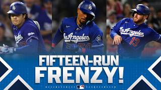 Dodgers score 15 RUNS during the Freeway Series! ???????? (Ft. Ohtani, Betts, and more!)