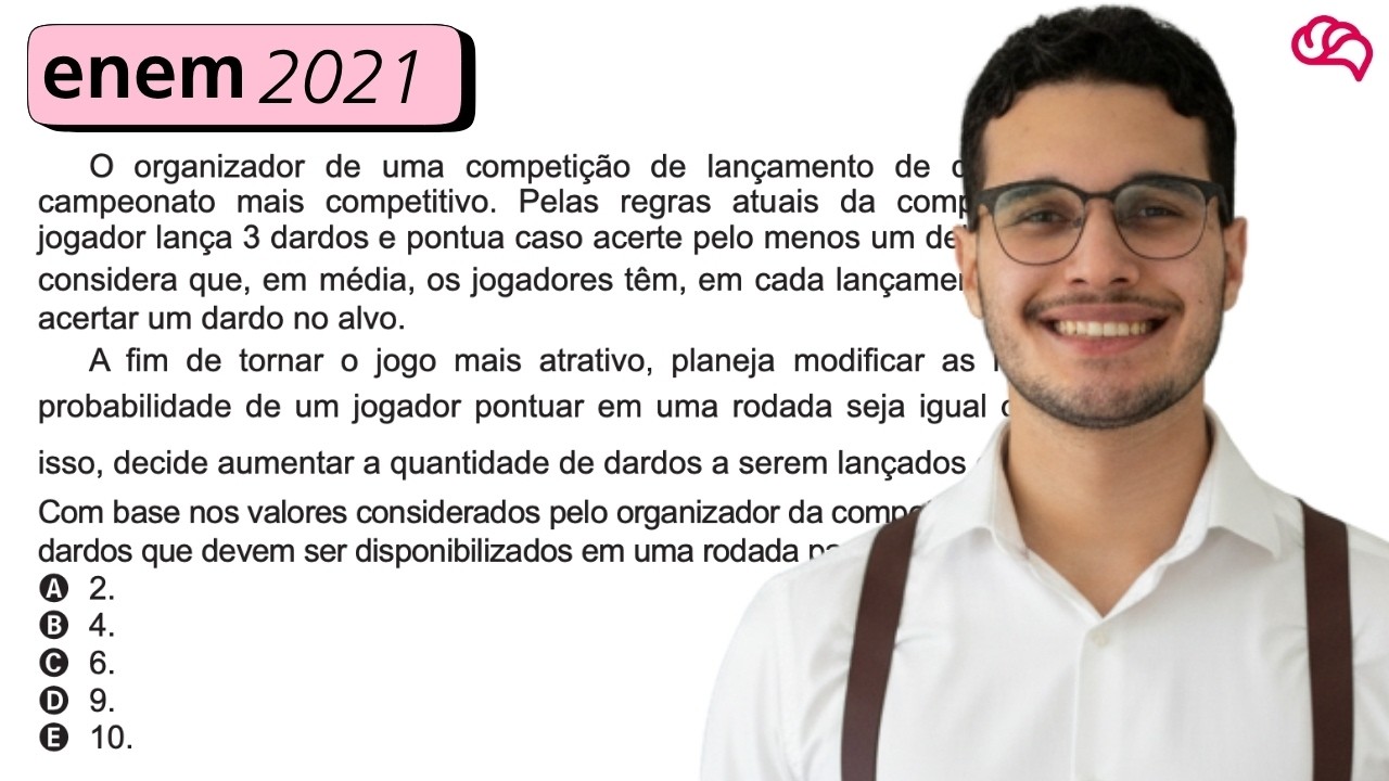 Resolução em Vídeo — Questão 142 ENEM 2021