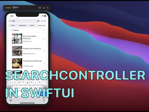 Using UISearchController in SwiftUI - RestApp Part 7