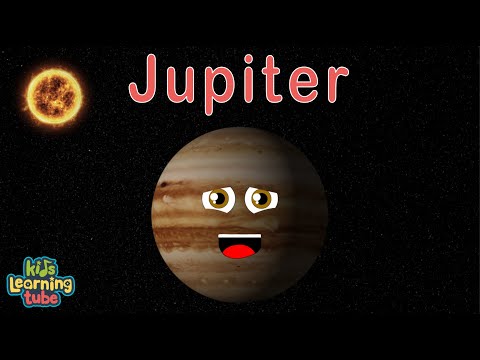 Planet Jupiter Song - 8 Planets of the Solar System Song | KidsLearningTube