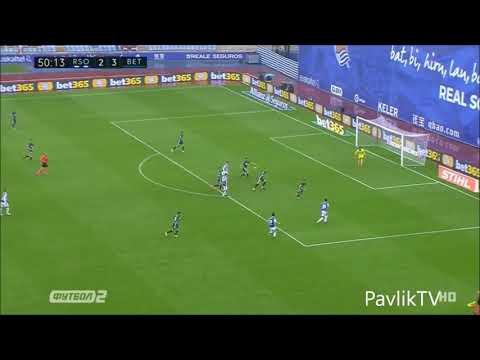 Real Sociedad vs Real Betis 4 4   Highlights   Goals   1 10 2017 HD