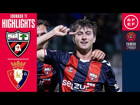 Resumen #PrimeraFederación | Arenas Club 1-0 CA Osasuna “B” | Jornada 11 | Temporada 2025/2026
