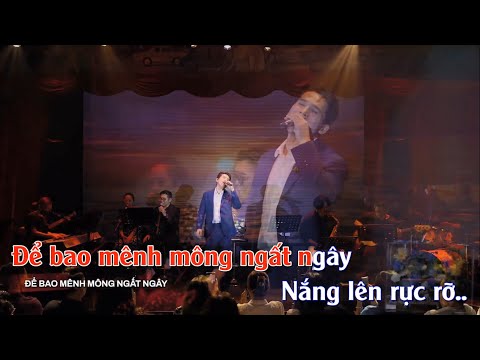 [Karaoke] Vệt nắng cuối trời - Quốc Thiên