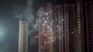 preview picture of video 'Chinese New Year Fireworks in Shanghai 2010'