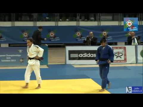 Judo 2013 European Championships U23 Samokov: Cohen (ISR) - Florian (ROU) [-52kg] final