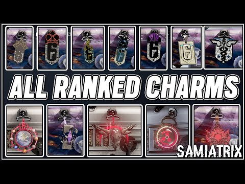 All Ranked Charms (Y1S1 - Y6S1) - Rainbow Six Siege