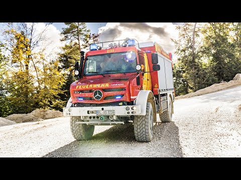 Der neue Unimog TLF 3000 für die Feuerwehr Albstadt