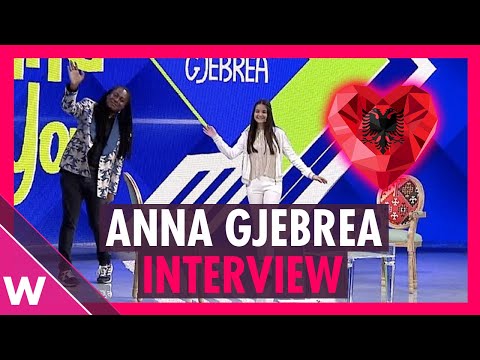 Anna Gjebrea (Albania Junior Eurovision 2021) | INTERVIEW