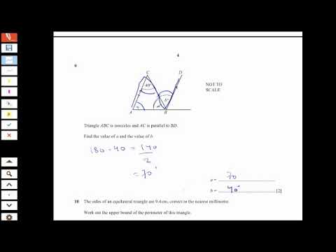 Igcse Math 2016 may/june paper 21