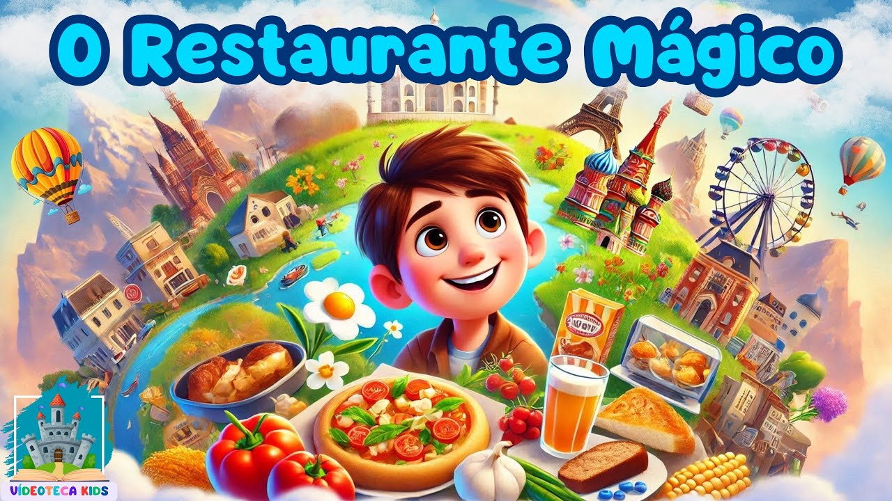 O RESTAURANTE MÁGICO - #historiainfantilparadormir #historinha #historiainfantil #livrosinfantis