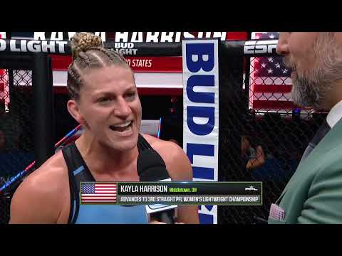 Kayla Harrison Clinches 3rd Straight PFL Championship Appearance with 1st Round Submission Victory