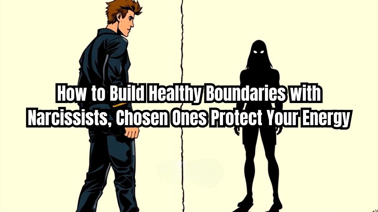 How to Build Healthy Boundaries with Narcissists | Chosen Ones Protect Your Energy