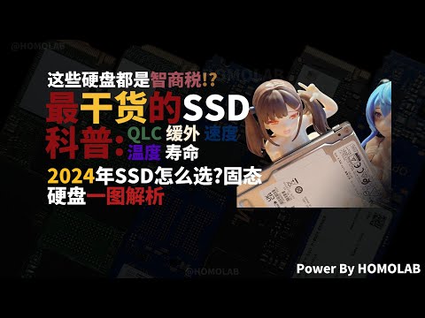 最干货的固态硬盘科普:QLC､缓外､温度､速度､寿命.2024 SSD购买推荐与解析