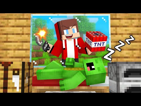 JJ Is Getting Revenge from Mikey in Minecraft (Maizen)