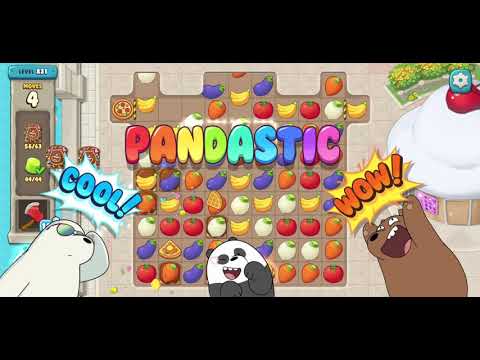 We Bare Bears Match3 Repairs Level 831 - No Boosters