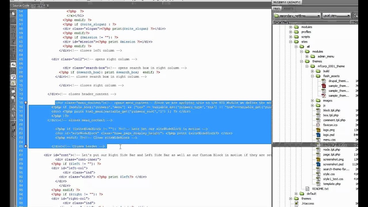 Drupal 6 Creating Themes - Drupal Themes, Drupal for Beginners, Learn Drupal
