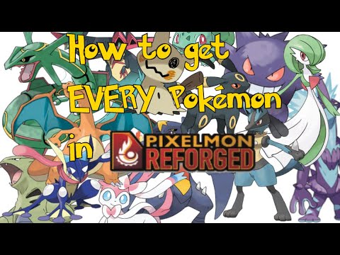 How to get EVERY Pokémon in Pixelmon Reforged (Rayquaza, Lugia, Mew, Celebi, Deoxys, Giratina)