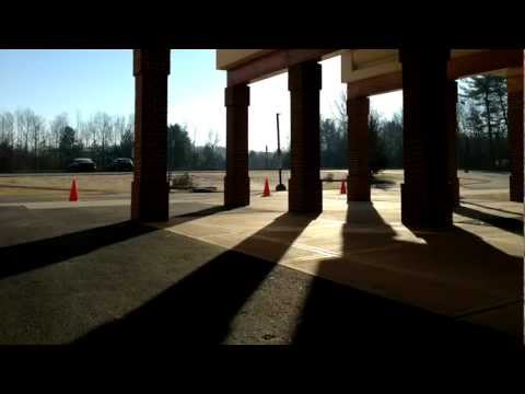 Sunrises around the winter solstice 2012