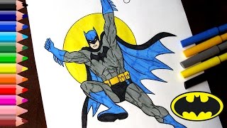 Batman Coloring Pages for kids // Batman Coloring Book