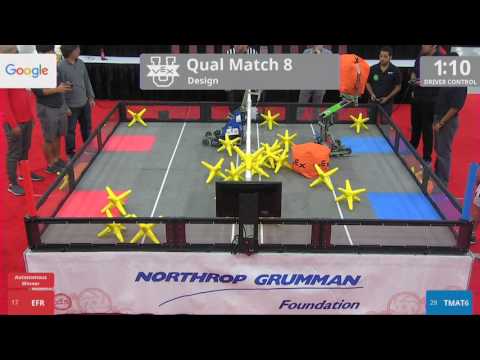 2017 VEXU Design Q8 - EFR vs TMAT6 - 18 to 24