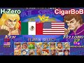 Super Street Fighter II X Grand Master Challenge H Zero Vs CigarBoB FT10