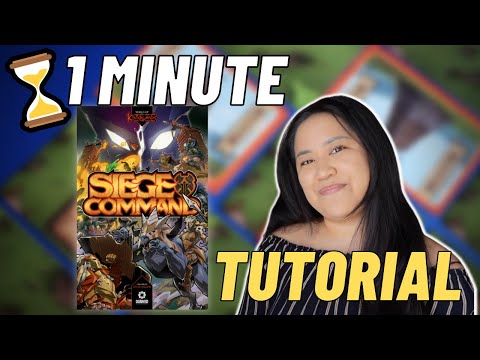 Siege Command: A 1 Minute Tutorial