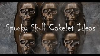 Haunted Skull Cakelet Pan Video