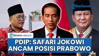 Politikus PDIP Respons Rencana Jokowi Keliling Indonesia, Sebut Bisa Guncang Kekuasaan Prabowo