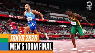 Mens 100m final 🏃‍♂️  Tokyo Replays