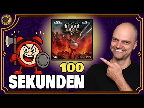Blood Rage - 1 Spiel in 100 Sekunden  ⏰🪓