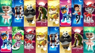 🔥Super Mega Batll🔥Paw Patrol - Rayder - Marshal - Skay - Kung Fu Panda - Br  Br Patapim - Chase