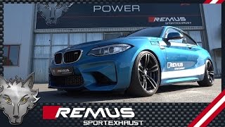 Video: Remus Sportauspuffanlage mit Klappensteuerung für BMW M2