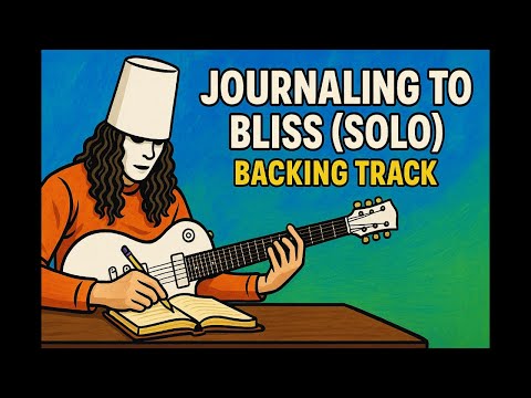 Buckethead "Journaling To Bliss (Solo)" [Guitar Backing Track] 🎸