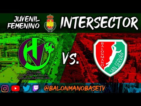 HANDVALL VALLADOLID 🆚 BALONMANO SAN SERVAN | 🏆 RFEBM - INTERSECTOR - J. FEM -E (POZUELO)
