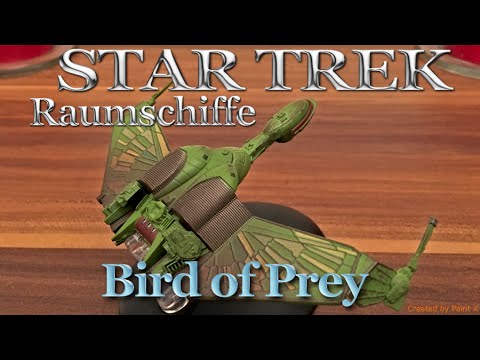 Eaglemoss Star Trek Raumschiffe Heft #03 - klingonischer Bird of Prey [Deutsch]