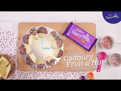 Cadbury Dairy Milk Recipes: Fun times with Cadbury Fruit & Nut Chocolate Crisps